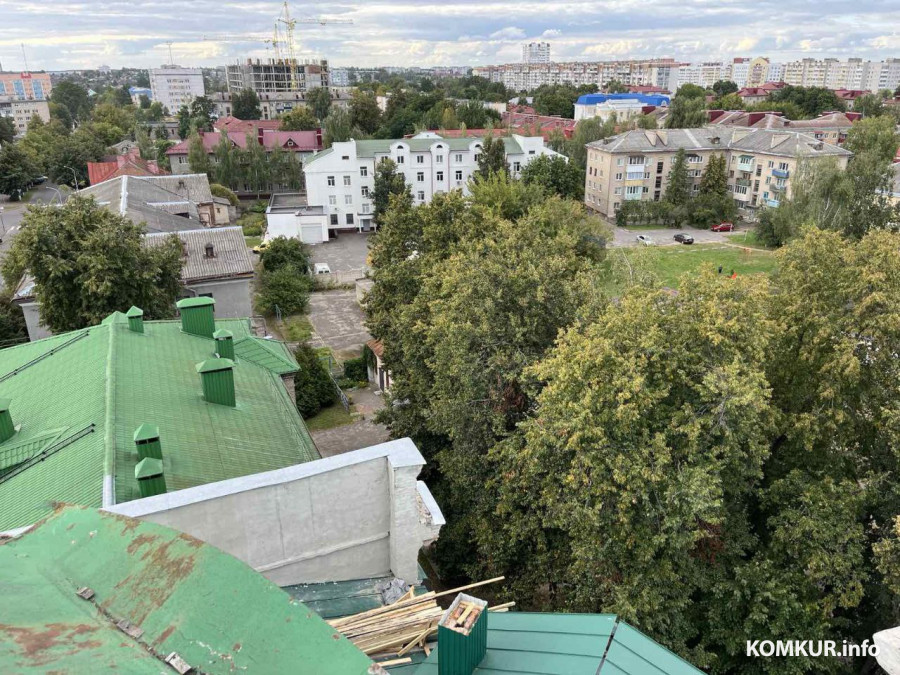25.08.2025. Вид на город с купола гостиницы «Бобруйск»