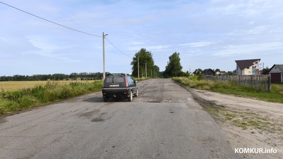 8.08.2025. Бобруйск. Текущий ремонт улицы Славянской ведет ДСУ-16.