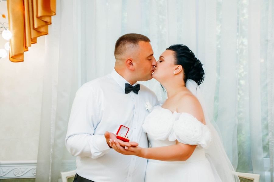 23.08.2025. Отдел ЗАГС Бобруйского горисполкома. Свадьба Кристины Бузак и Вячеслава Вашукевича.