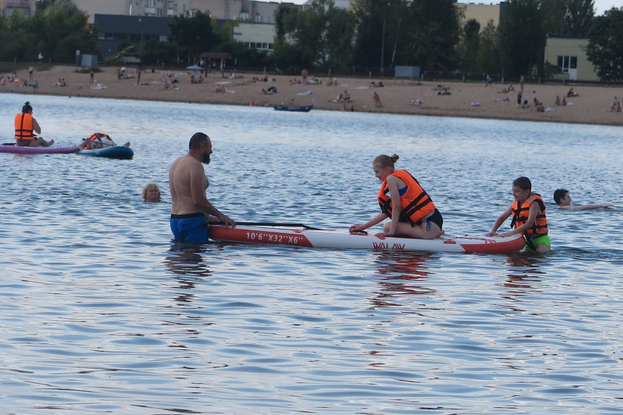 Лето 2025 г. Могилев. Святое озеро.