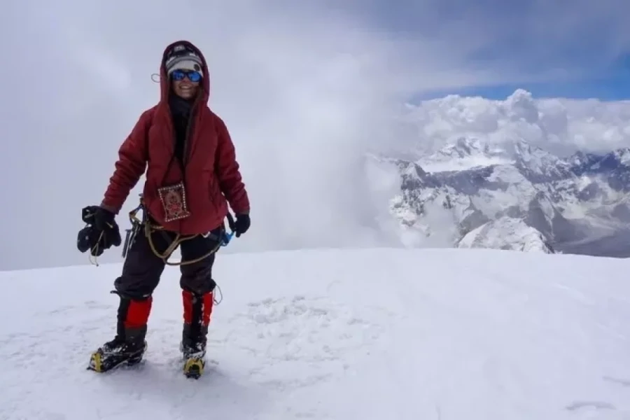Российская альпинистка Наталья Наговицына. Фото: АиФ / соцсети.