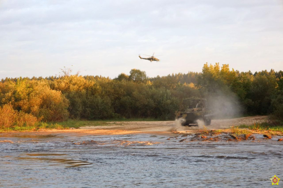 Российские военные переправились через Березину. Учение «Запад-2025» продолжается