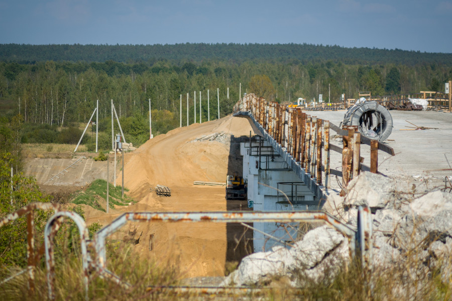 Фандоковский мост: работы идут. Наберемся терпения