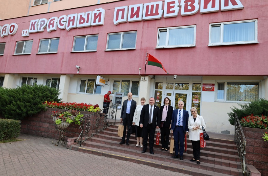 Поверенный в делах Франции в Беларуси: «Предприятие «Красный пищевик» стало для меня и моих коллег красивым открытием»
