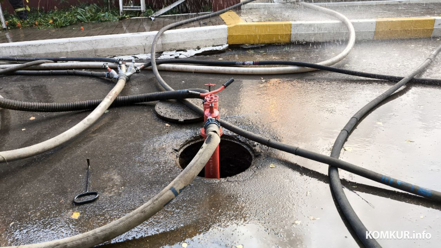 Бобруйск, 14 сентября 2025 года. Пожар в кафе «Авиатор»