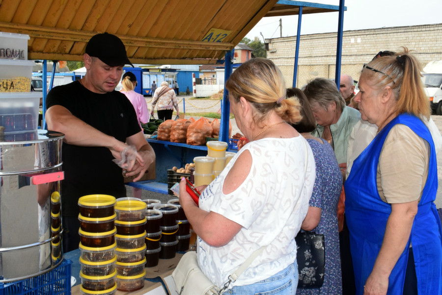 Бобруйск, 5 сентября 2025 года. Рынок «Западный».