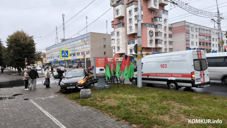 29.09.2025. Бобруйск. ДТП на пересечении улиц Минская и Пушкина