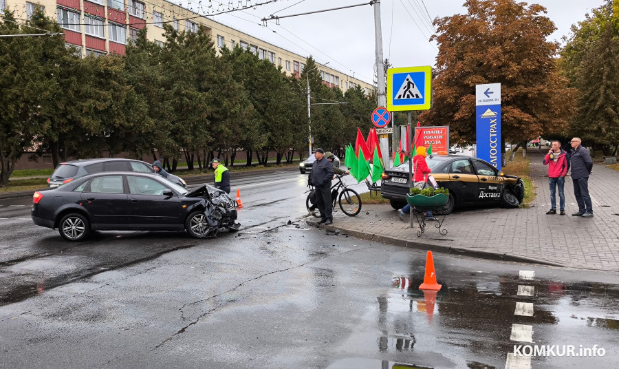 29.09.2025. Бобруйск. ДТП на пересечении улиц Минская и Пушкина