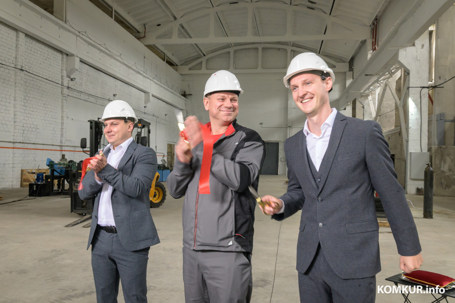 03.09.2025. Ул. Силикатная, 1. ООО «Настилекс», производитель прессованного и сварного настила. Открытие производственного цеха.