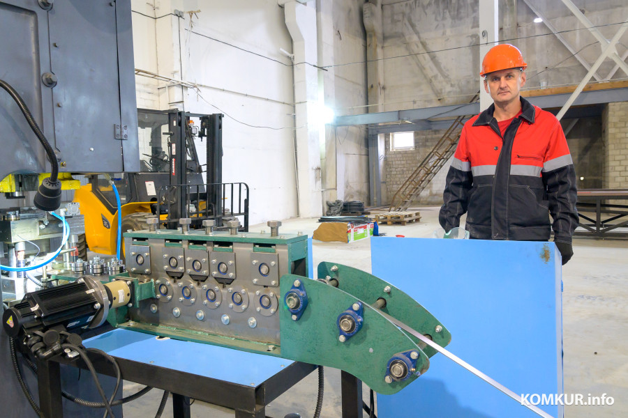 03.09.2025. Ул. Силикатная, 1. ООО «Настилекс», производитель прессованного и сварного настила. Открытие производственного цеха.