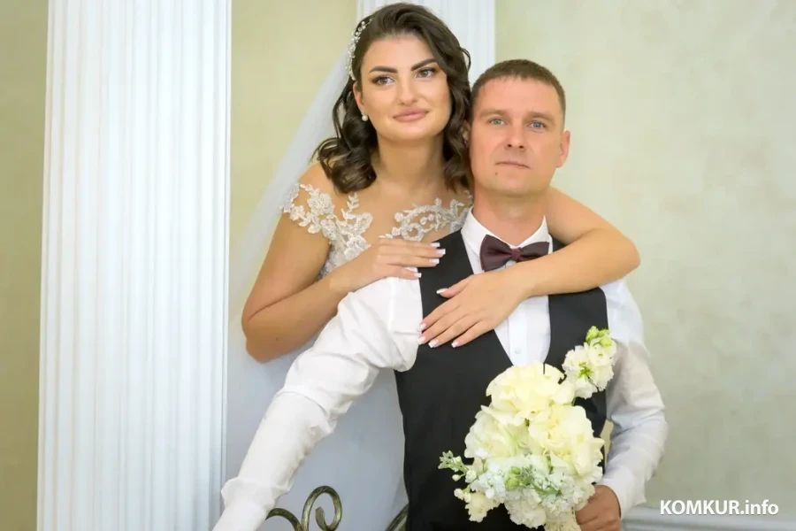 12.09.2025. Отдел ЗАГС Бобруйского горисполкома. Свадьба Эльмиры Семеновой и Романа Ермолайчика.