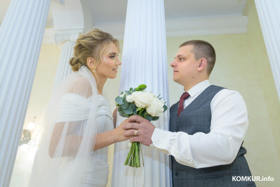 26.09.2025,. Бобруйск. Свадебная пара. Елена и Владимир.