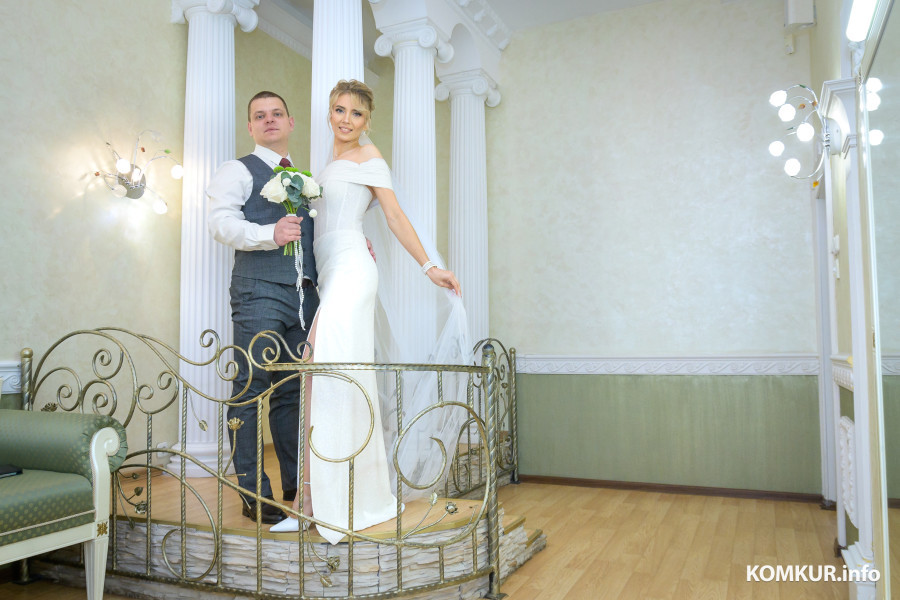 26.09.2025,. Бобруйск. Свадебная пара. Елена и Владимир.