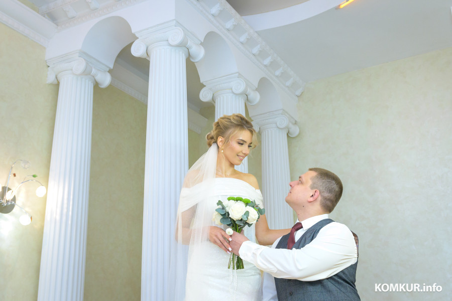 26.09.2025,. Бобруйск. Свадебная пара. Елена и Владимир.