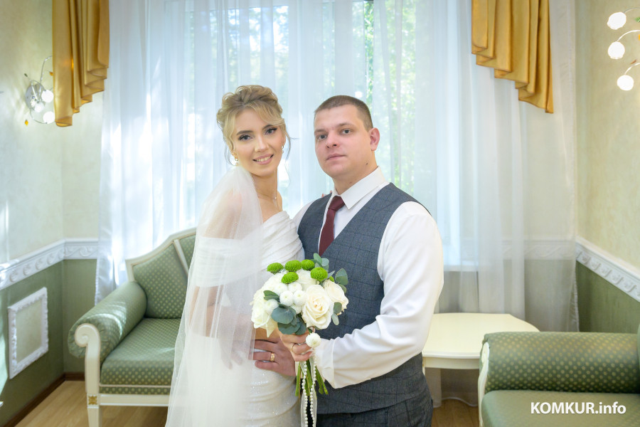 26.09.2025,. Бобруйск. Свадебная пара. Елена и Владимир.