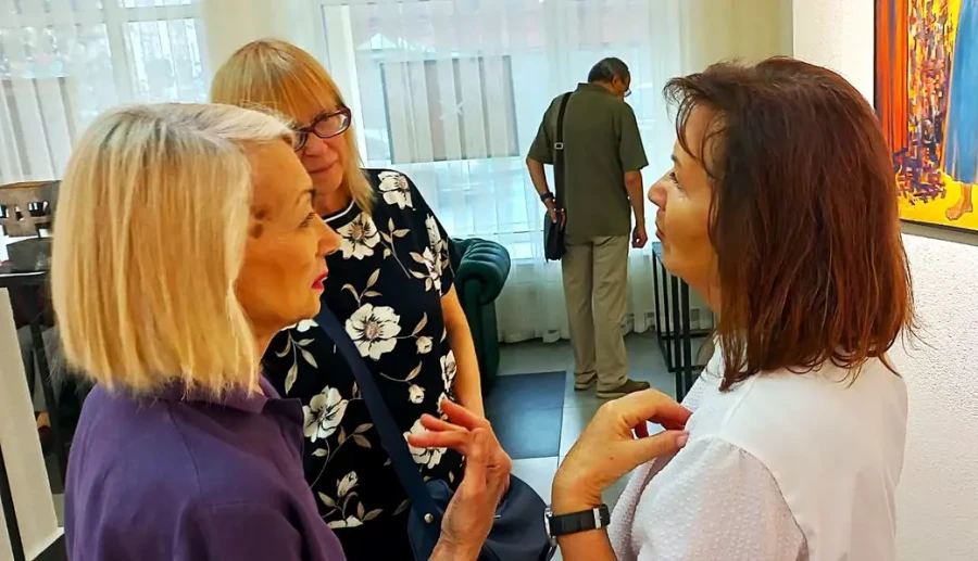 05.09.2025, Могилев. Торжественное открытие выставки «Зорная восень»: