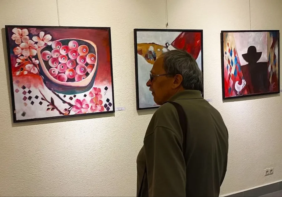 05.09.2025, Могилев. Торжественное открытие выставки «Зорная восень»: