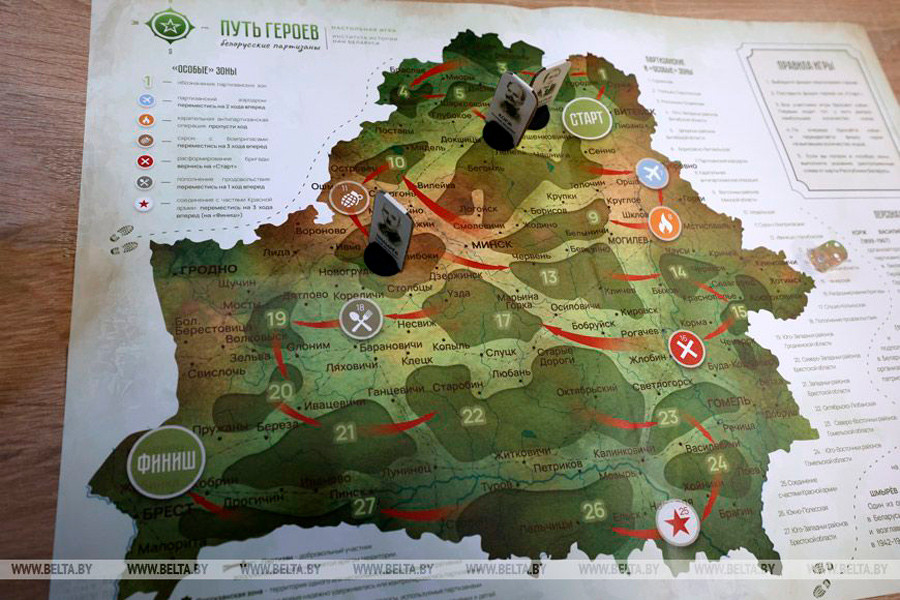 В Беларуси появилась настольная игра про партизан – ее разработали в НАН