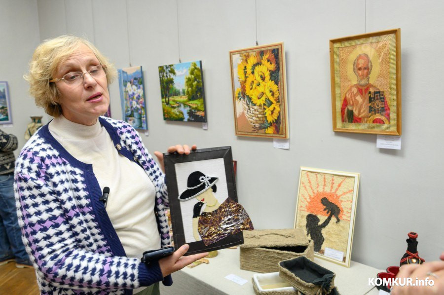  23.10.2024. Бобруйский художественный музей. Выставка творческих работ людей с инвалидностью. Фото Александра Чугуева