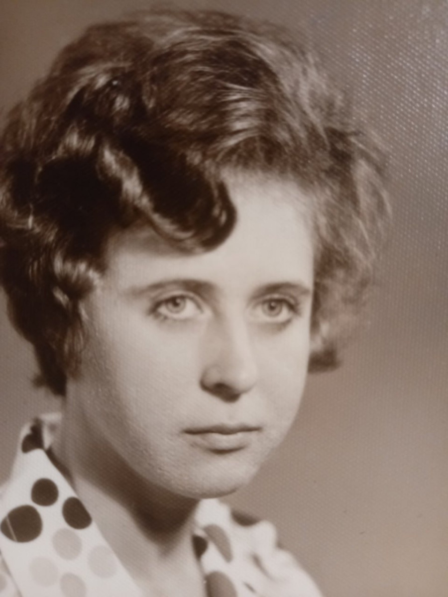 Ирина Пигулевская в молодости. Здесь ей 30 лет.