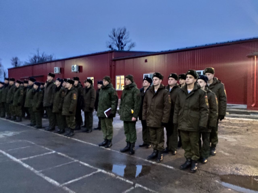 1.12.2025 г. Бобруйск. Начало учебного года в  147-м зенитном ракетном полку и 92-м реактивном артиллерийском полку Сил специальных операций.