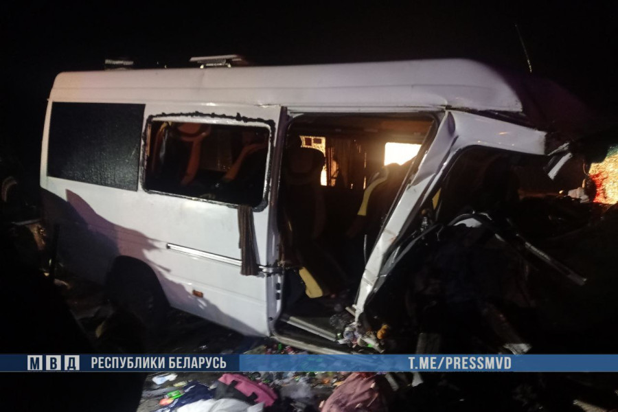 10 октября 2025 года. ДТП с маршруткой в Светлогорском районе.