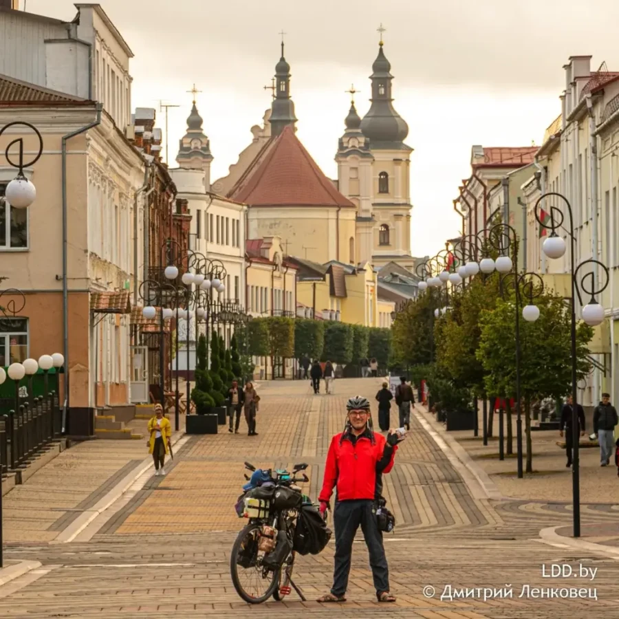 Константин Царик в Пинске. Фото: Дмитрий Ленковец.