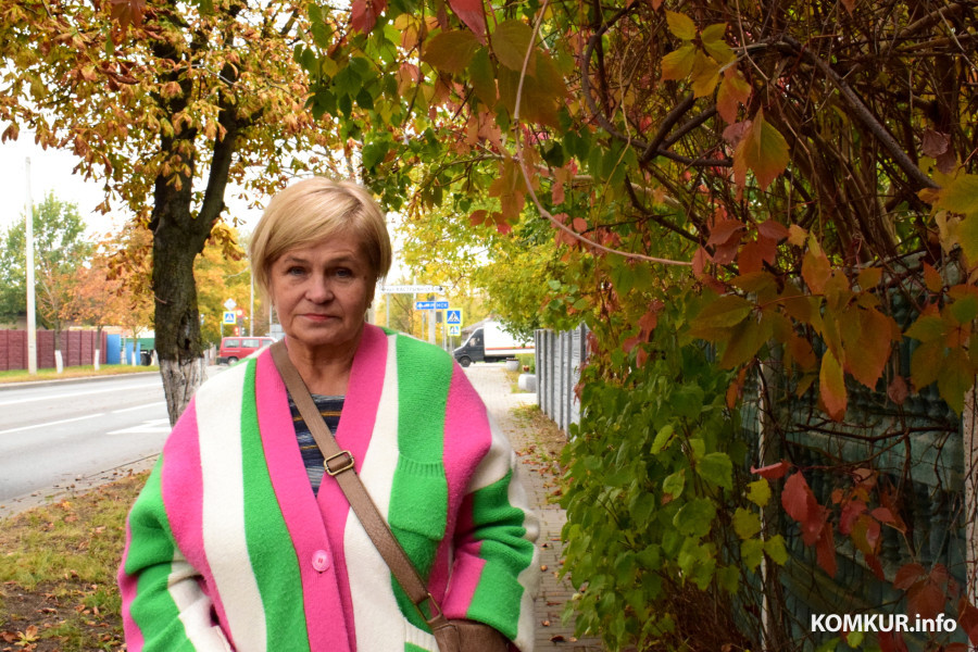 Алла Шпакова, подруга семьи Рабкиных, на бывшей Шоссейной (теперь Бахарова).