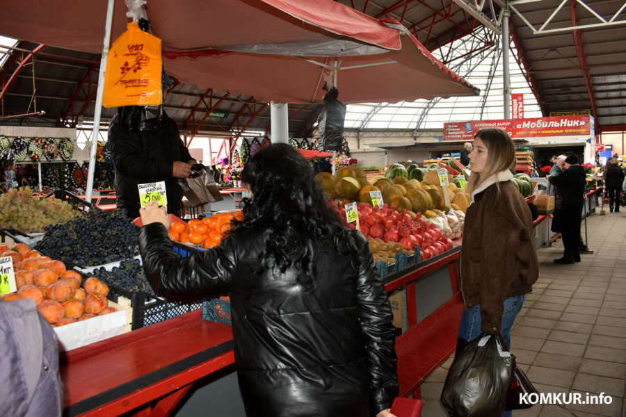 10 октября 2025 года. Центральный рынок Бобруйска.