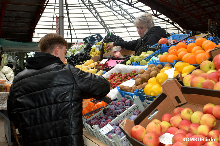 10 октября 2025 года. Центральный рынок Бобруйска.