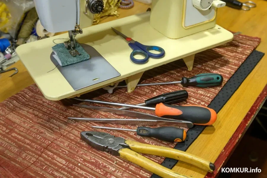 21.10..2025. Бобруйск. В гостях у мастера по ремонту швейных машин Александра Шендерова.