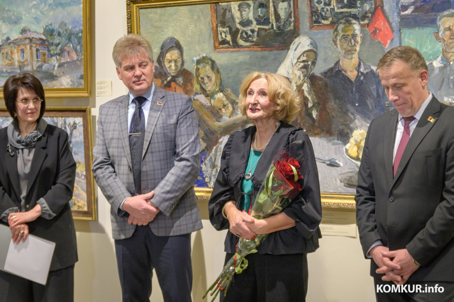  В Бобруйске открылась выставка работ Абрама Рабкина к 100-летию художника