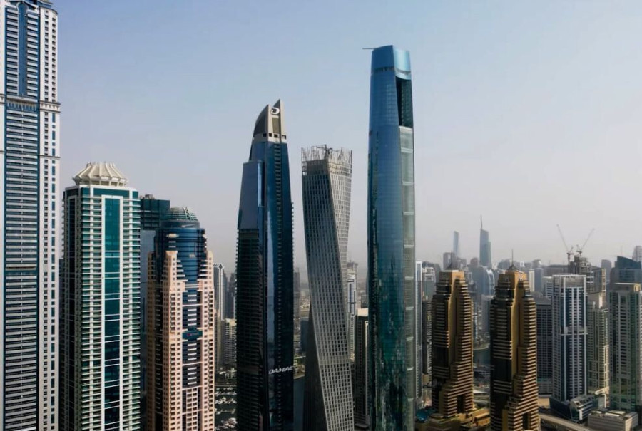 Отель Ciel Dubai Marina. Фото: The National.