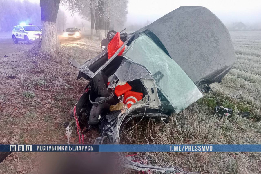 16 ноября 2025 года. ДТП в агрогородке Неглюбка Ветковского района Гомельской области.