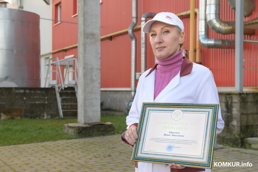 «Покупаю нашу колбасу, потому что знаю, как она производится». Поговорили с бобруйчанкой, удостоенной благодарности от Президента