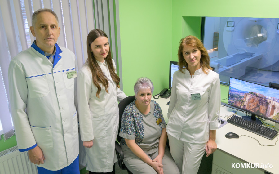 2025. Бобруйская центральная больница, ул. Гагарина 34. Открытие кабинета МРТ в Бобруйской центральной больнице