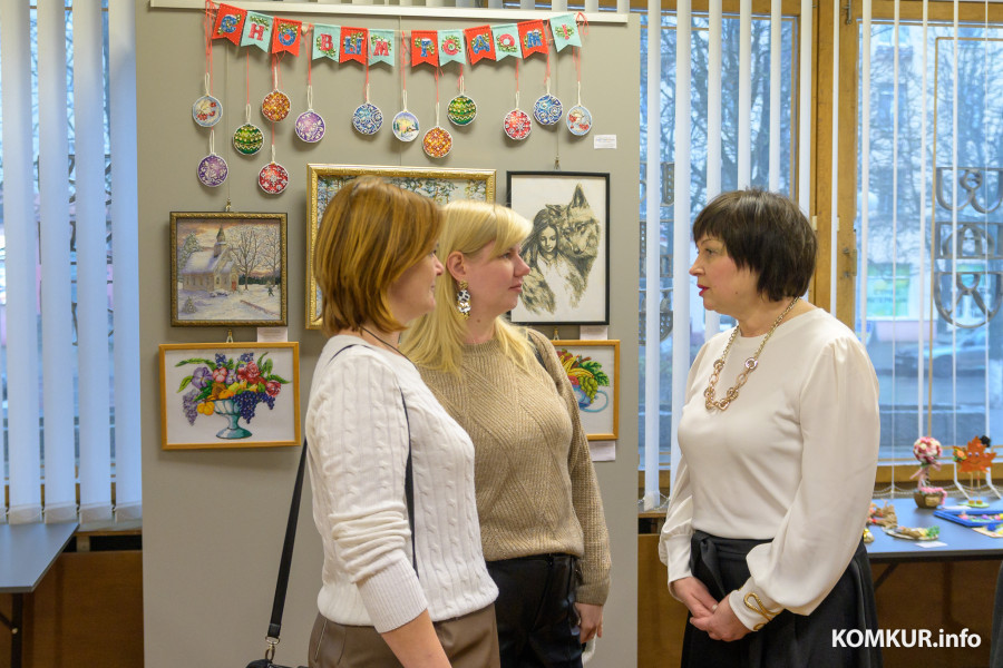 20.11.2025. Бобруйский художественный музей. Торжественное открытие выставки работ людей с инвалидностью «Мастерство без границ»: искусство, объединяющее мир».