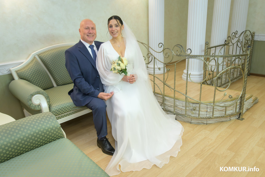 20.11.2025, Бобруйск. Свадьба Марины Щербинки и Джованни Пьюнно.