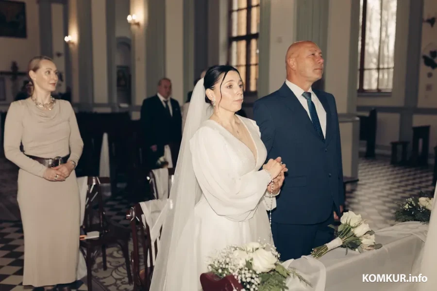 20.11.2025, Бобруйск. Венчание Марины Щербинки и Джованни Пьюнно.