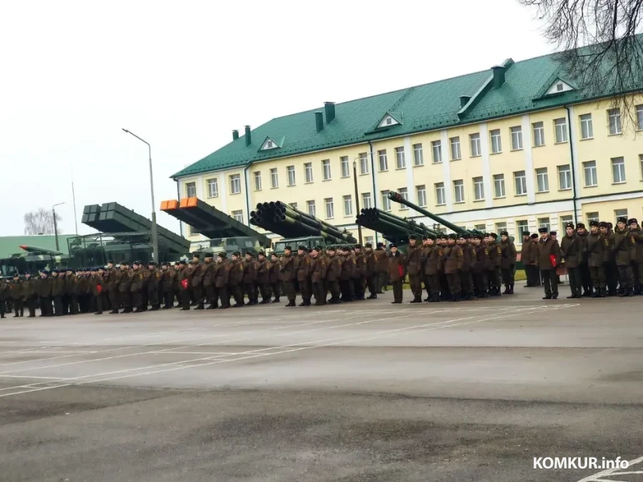 22.11.2025. 51-я гвардейская артиллерийская бригада. Присяга. Фото автора.