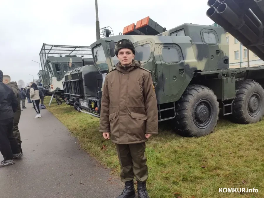 22.11.2025. Осиповичи. 51-я гвардейская артиллерийская бригада. Мой сын после присяги. Уже солдат.