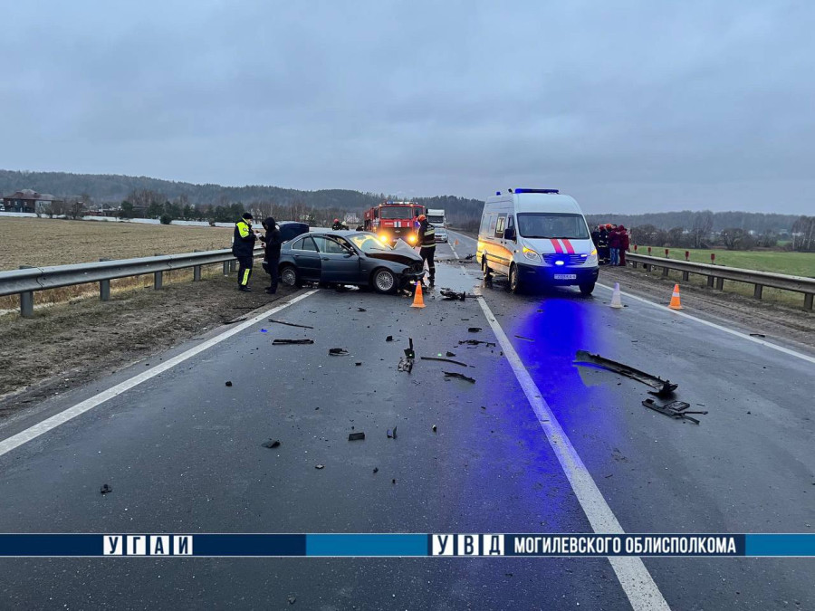 Смертельное ДТП на кольцевой в Могилевском районе: один водитель погиб, второй в больнице