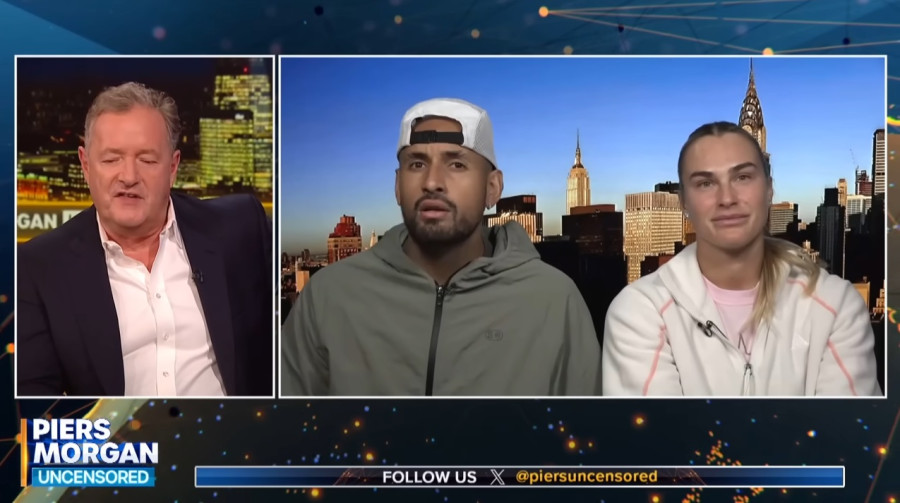 Арина Соболенко и Ник Кириос проведут теннисную «Битву полов» в Дубае 28 декабря