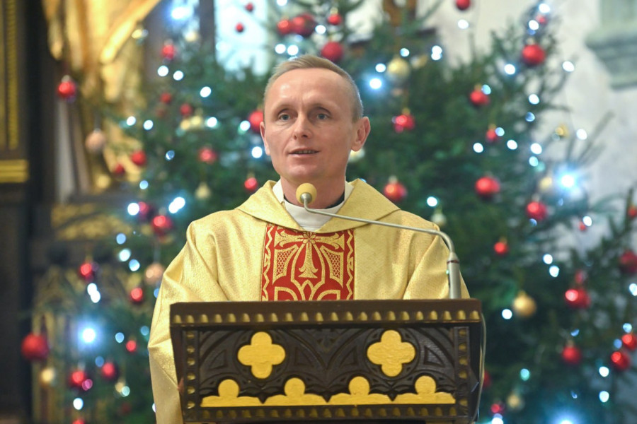 Ксёндз Андрэй Таўрук. Фота: Аляксандр ЧУГУЕЎ