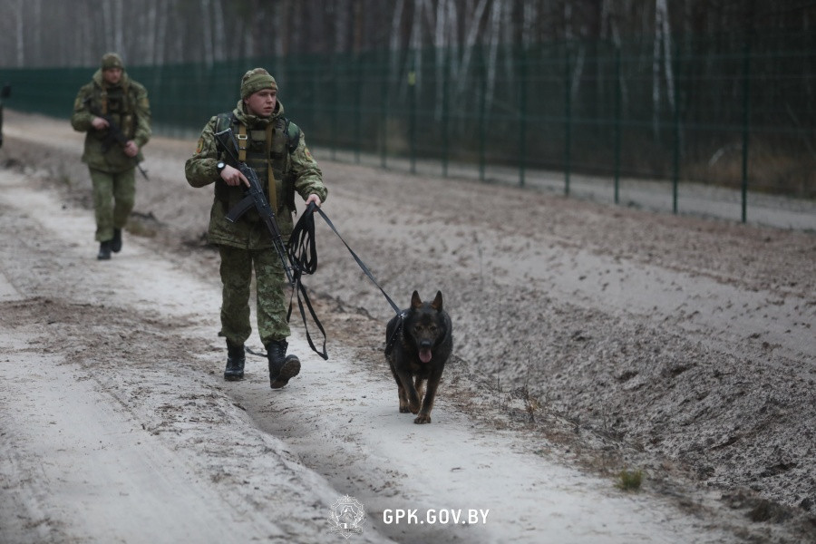  4 декабря 2025 года. На белорусско-украинской границе в Ельском районе открыт обновленный комплекс погранзаставы. Фото: ГПК.