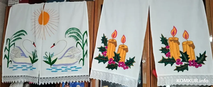 Снежань 2025 г. Вышыўка Галіны Васільеўны.