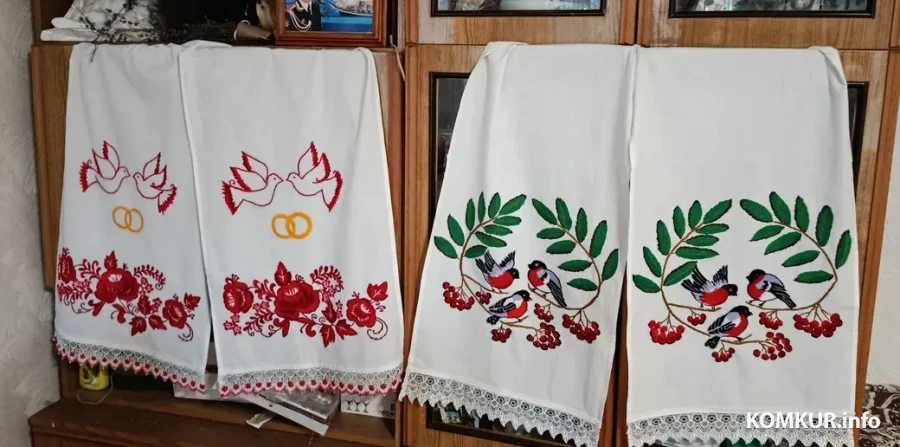 Снежань 2025 г. Вышыўка Галіны Васільеўны.