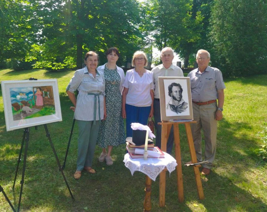 В Телуше на празднике Пушкинской поэзии