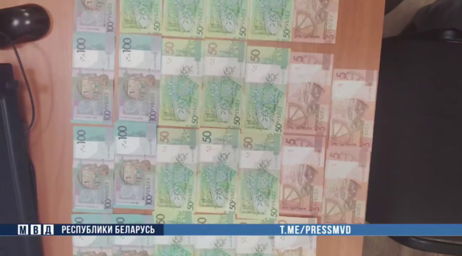 Скан с видео МВД РБ