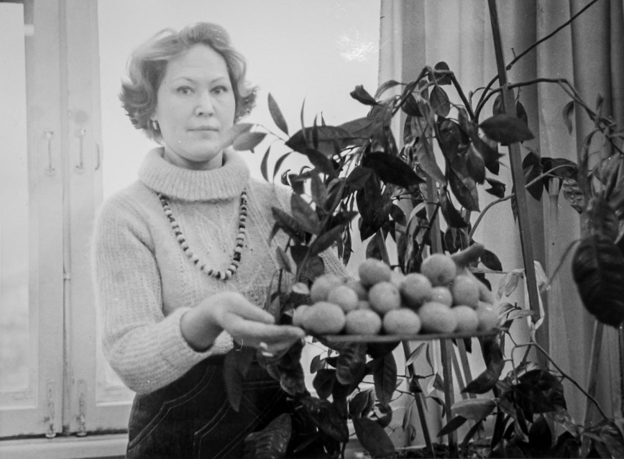 Ада Павловна Цветкова в молодые годы. Фото из личного архива.